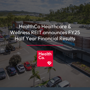 HealthCo Healthcare & Wellness REIT (ASX: HCW) today released its half year FY25 results