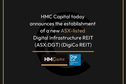 HMC Capital today announces the establishment of a new ASX-listed Digital Infrastructure REIT (ASX:DGT) (DigiCo REIT)