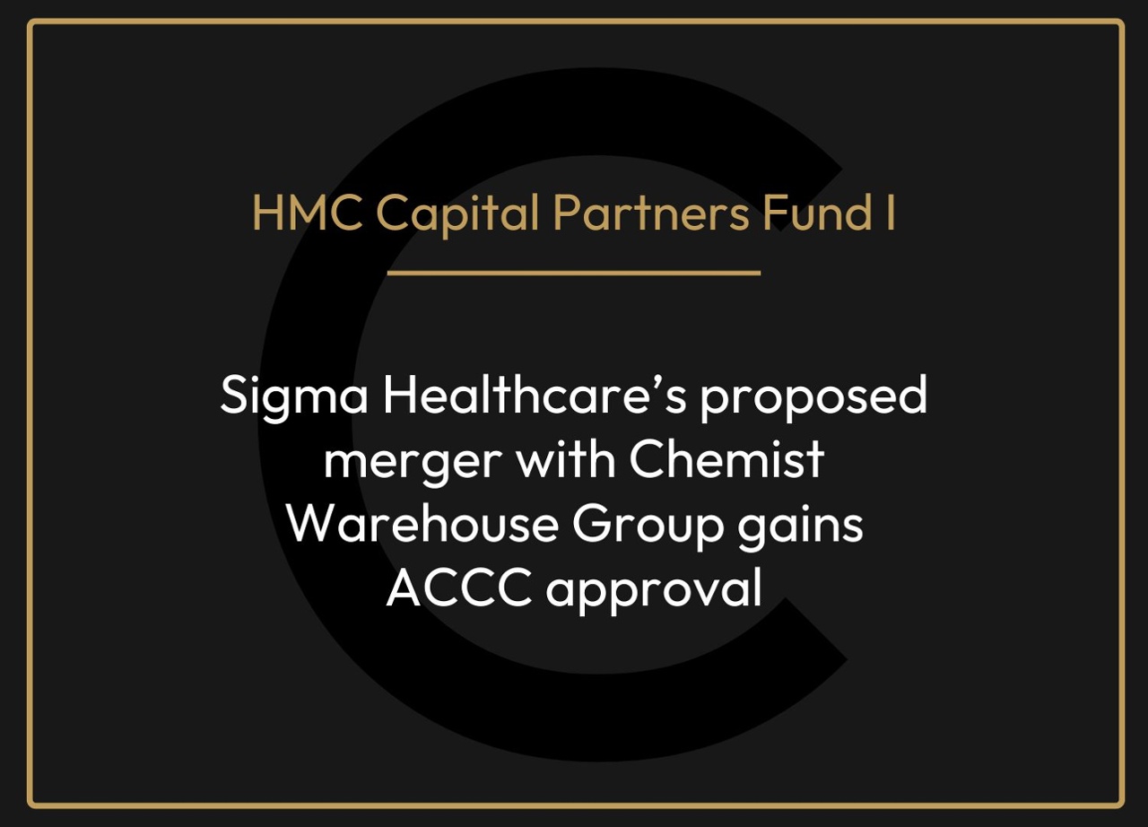 Sigma Healthcare's proposed merger with Chemist Warehouse Group gains ACCC approval