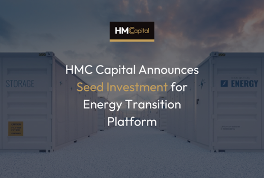 HMC Capital Announces Seed Investment for Energy Transition Platform