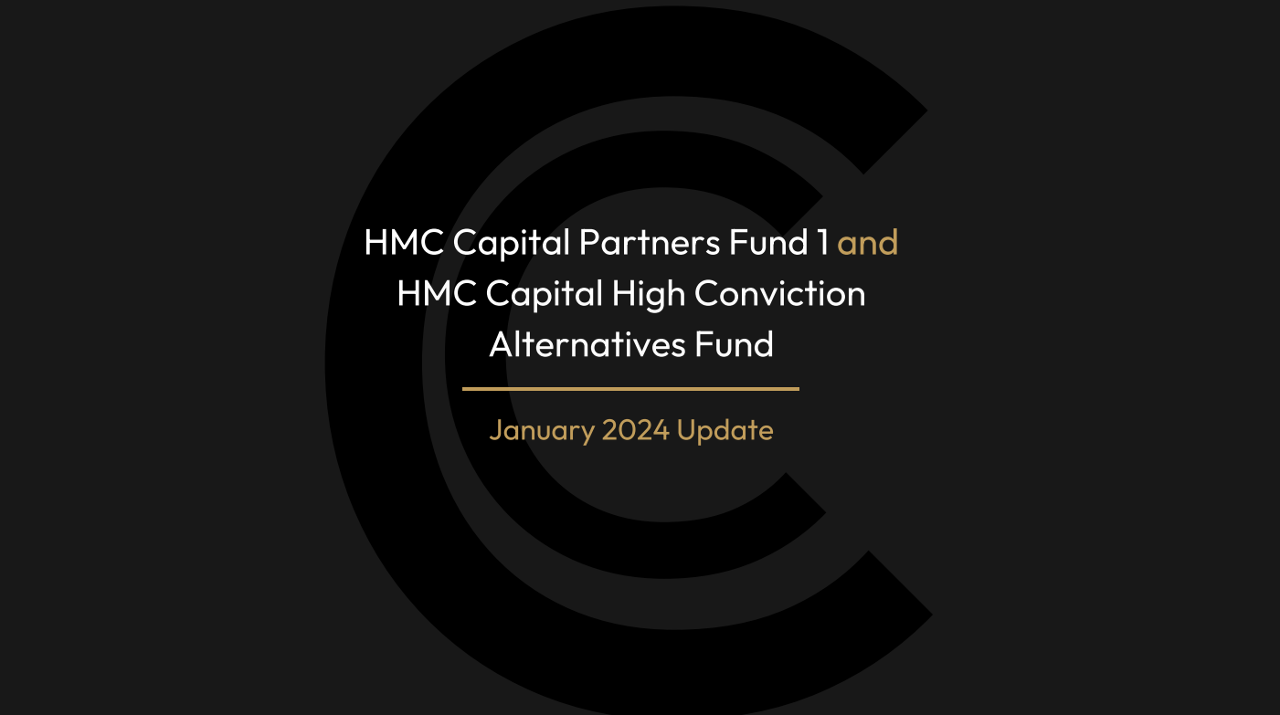 HMCCP Fund 1 & HMCC HCAF - January 2024 Update