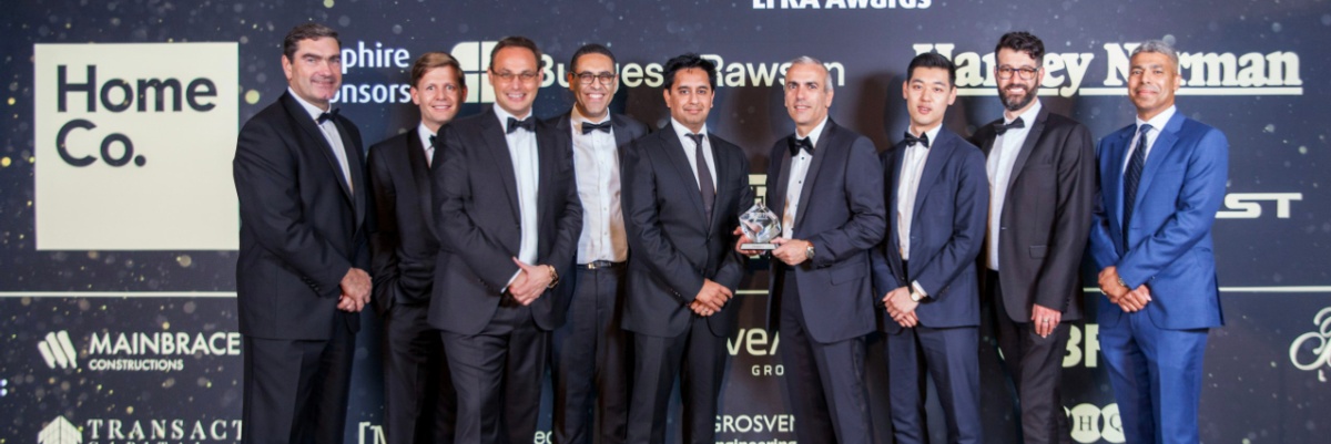 HomeCo receives the 2019 LFRA 'Developer of the Year' award