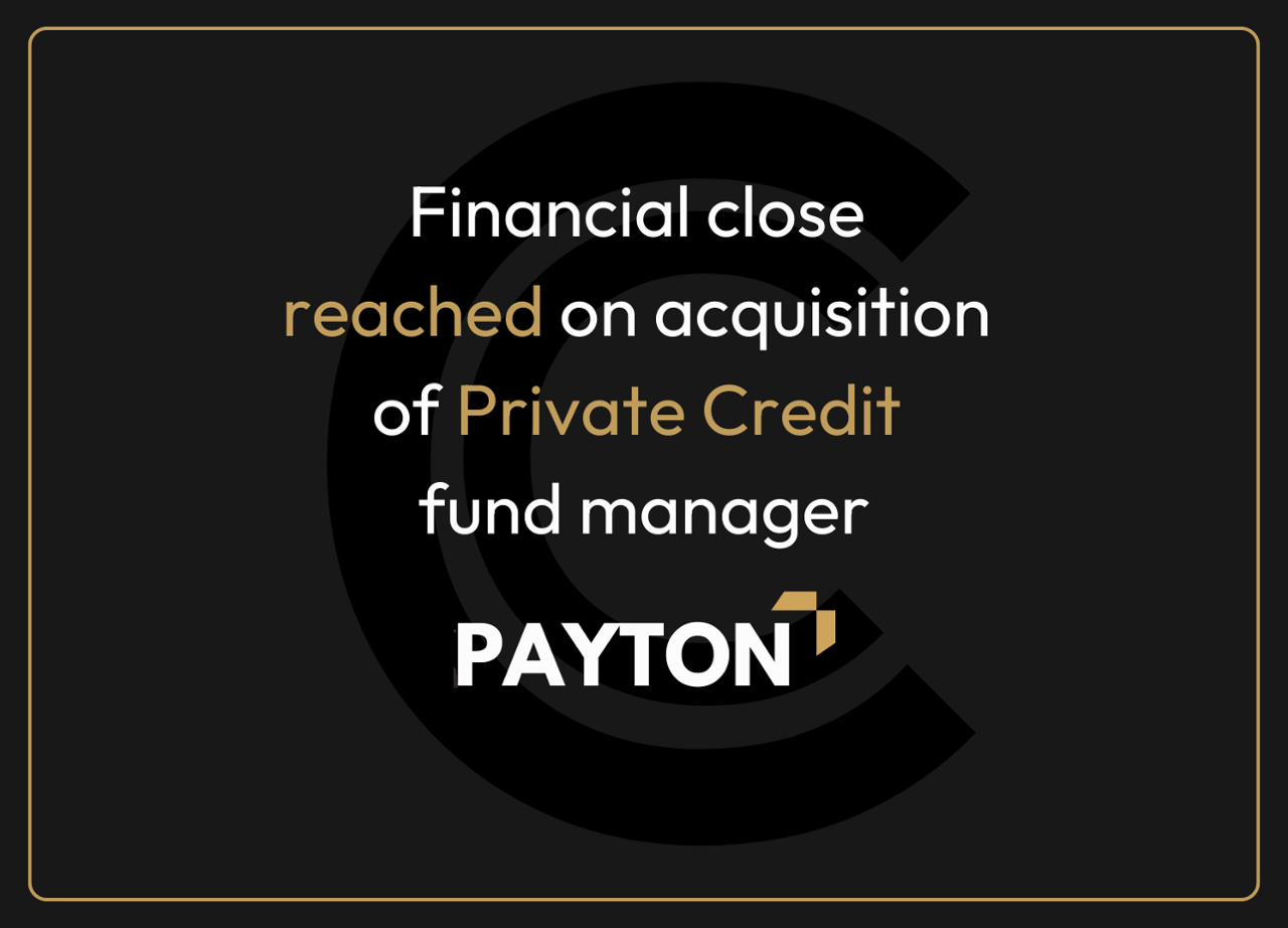 HMC reaches financial close on Payton acquisition